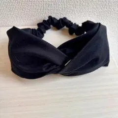 クロスヘアターバン　ヘアバンド　ハンドメイドのサムネイル