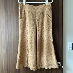 FRAY I.D 総レース ガウチョパンツ