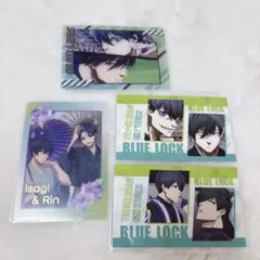 ブルーロック　ふぁぼカ　潔世一　糸師凛　名刺カード　セット　箔押し