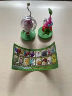 ピクミンチョコエッグ　2体セット 羽ピクミン、新人レスキュー隊員