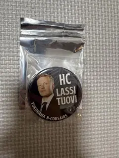 横浜ビーコルセアーズ　HCラッシ・トゥオビ バッジ
