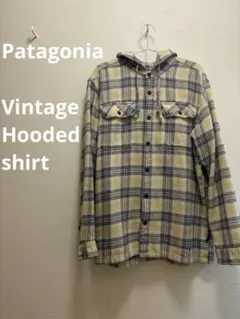 Patagonia vintage Hooded フードネルシャツ
