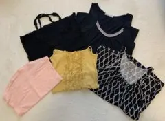 【値下げ】まとめ売り　キャミソール5点セット