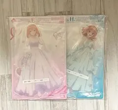 一番くじ　五等分の花嫁　ビッグアクリルスタンド　ウェディング　お色直し　四葉