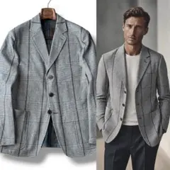 HERMES エルメス テーラード ジャケット 一枚仕立て 秋冬 50 XLのサムネイル