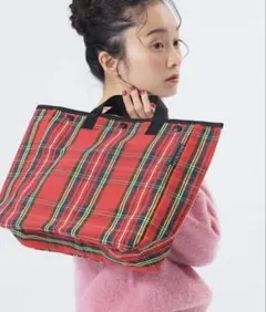 ビームスボーイ　バッグンナウン　BAG'n'NOUN チェック柄 トートバッグのサムネイル
