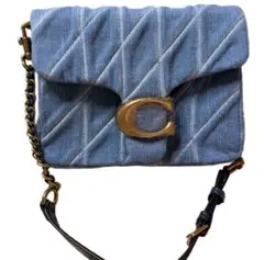 コーチ COACH タイムズ スクエア タビー ショルダー バッグ・キルティング