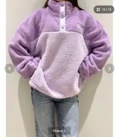 定価8990円　GAP リラックス ボア ボア スウェット・トレーナー　XS