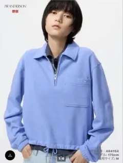 UNIQLO JW ANDERSON スウェットハーフジップシャツ オレンジ - メルカリ
