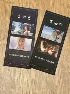 KINGDOM HEARTS ホログラム仕上げ ブロマイド 2枚セット