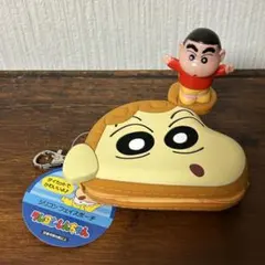 クレヨンしんちゃん シリコンフェイスポーチ ひまわり＋しんちゃんソフビ セット