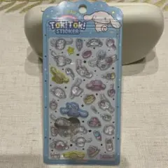 TokiTokiステッカー　シナモロール　シナモン　サンリオ