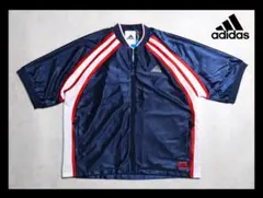 新品 アディダス 半袖ジャージー トラックトップ (2XLサイズ) Ⓗ
