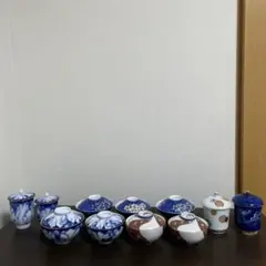 【希少】深川製磁　火風（赤✕金）　松型雑煮碗　有田焼　2客セット　未使用長期保管 希少】深川製磁 火風（赤✕金） 松型雑煮碗 有田焼 2客セット 未使用
