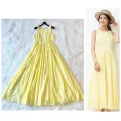 マリハ MARIHA 夏のレディのドレス ロングワンピース ロイヤルブルー