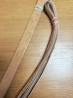 白樺 樹皮 テープ 2cm幅 45cm 20本 ハンドメイド用