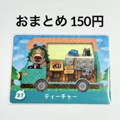 あつまれどうぶつの森　amiiboカード　ティーチャー　37