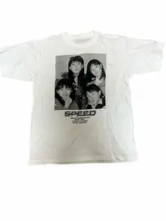 SPEED フォトTシャツ シングルステッチ ホワイト ヴィンテージ