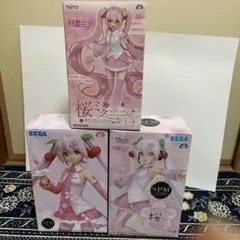 初音ミク 桜フィギュアセット