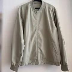 ユナイテッドアローズ　ベージュ ジップアップ ジャンパー