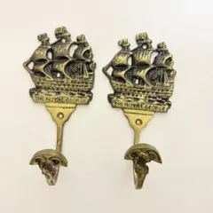 イギリス製アンカー型 鋳鉄製 ウォールフック 壁掛け - メルカリ