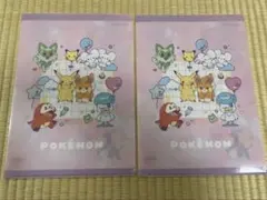 Pokémon ポケットモンスター　ファンシータイム クリアファイル 2枚セット