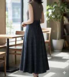 【ほぼ未使用】【値下げ】ノースリーブ ロングワンピース