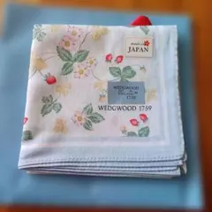 WEDGWOOD ウェッジウッド ハンカチ ワイルドストロベリー　新品
