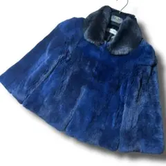 Tu es mon TRESOR レッキスラビット 毛皮 ファー ポンチョ