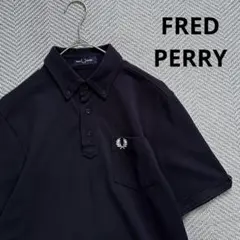 使用数回】FRED PERRY 英国製M12 希少カラー 黒/青/灰ポロシャツ 