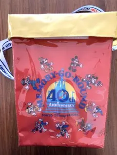 ディズニー　40周年記念グッズ　ポップコーンバケツ