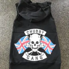 CHUBBY GANG フード付きベスト ブラック　サイズ130