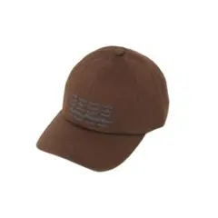 ALAND ロゴキャップ ブラウン