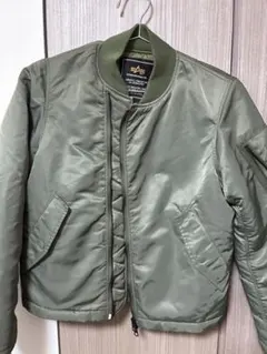 ALPHA MA-1 フライトジャケット オリーブグリーン　レア物です！！