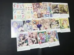 【特典】カッコウの許嫁 イラスト・ポストカード 12枚＋シール 4枚