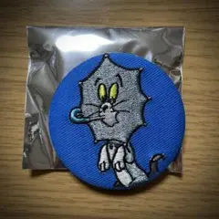 トムとジェリー　刺繍缶バッジ