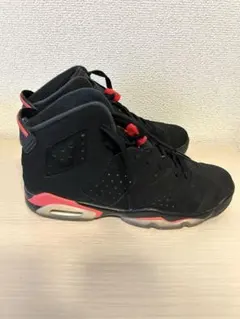 エアージョーダン6 ブラック/レッド　インフラレッド24.5cm