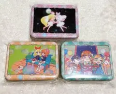 イオン限定♡アイカツ　クリスマス　クランチチョコ缶　3種セット (チョコなし)