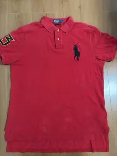 Polo by Ralph Lauren レッド ポロシャツ L
