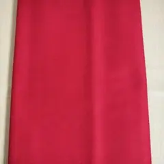 ツイル無地生地　えんじ色