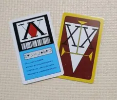 【SALE】ハンターハンターライセンスカード2枚組