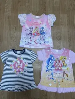 キミとアイドルプリキュア 半袖Tシャツ 100 110