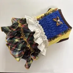 ★犬の服★ ワンピース　♡ハンドメイド♡ Sサイズ