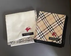 BURBERRY ハンカチ 2枚セット　【未使用品】