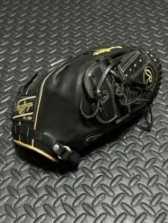 ローリングス HOH 軟式 投手用 グローブ ブラック ノーホール