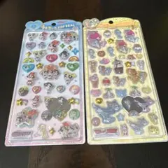 【正規品】うるちゅるポップシールパワーパフガールズ　トムアンドジェリー