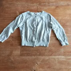 petit main グレー カーディガン 長袖