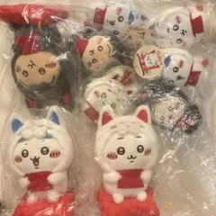 ちいかわ もぐもぐ本舗 伏見稲荷なぬいぐるみ マスコット9点セット