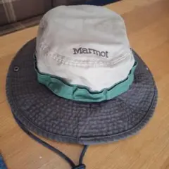 Marmot アウトドアハット ベージュ グリーン