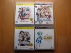 ＰＳ３ソフト４枚セット　テイルズオブエクシリア２ 他